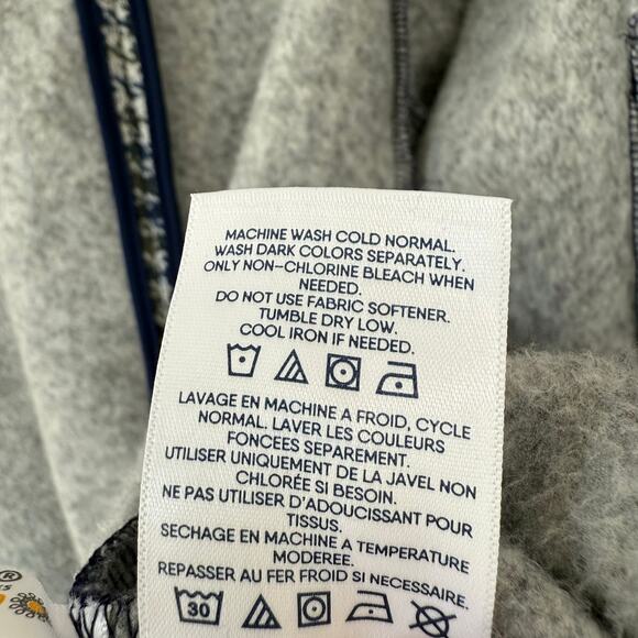 Lands' End Women's Houndstooth Fleece Blazer Jacket Size 2X - Picture 13 of 16